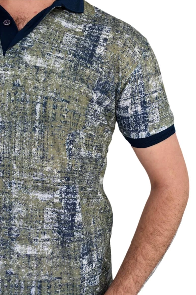 Erkek Polo Yaka Tişört 3515 - Resim 11