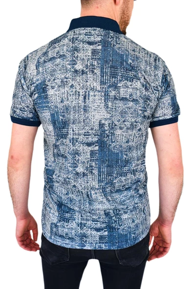 Erkek Polo Yaka Tişört 3515 - Resim 8