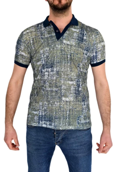 Erkek Polo Yaka Tişört 3515 - Resim 2