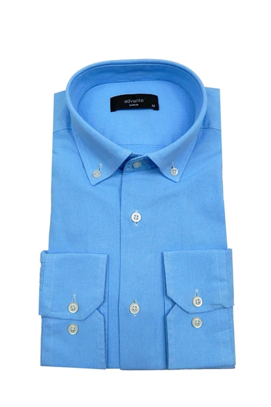 Erkek Slim Fit Keten Gömlek BGL-ST00164 - 3