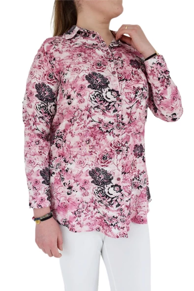 Kadın Çiçekli Tunik BGL-ST00651 - 2