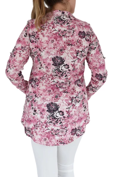 Kadın Çiçekli Tunik BGL-ST00651 - 7
