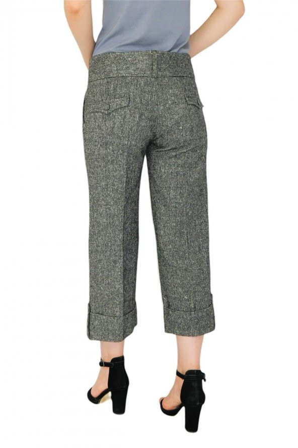 Kadın Kısa Pantolon Kumaş BGL-ST01531 - 6