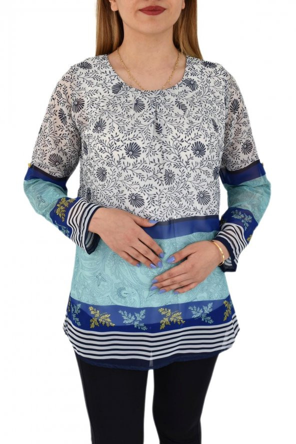 Bayan Şifon Bluz KP1101 ürün görseli