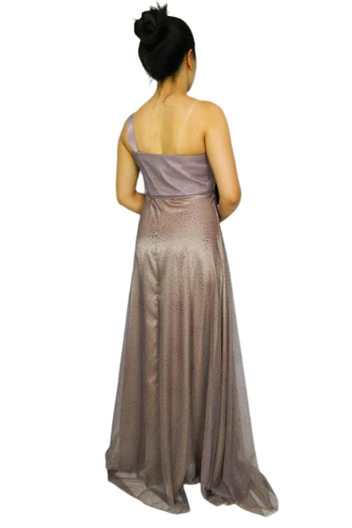 Kadın Simli Uzun Abiye Elbise PRT77070 - Resim 9