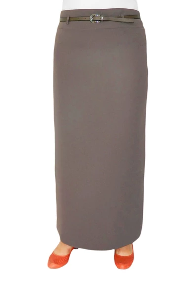 Kadın Uzun Etek Kapalı Yırtmaç-2019 BGL-ST01144 - Resim 7