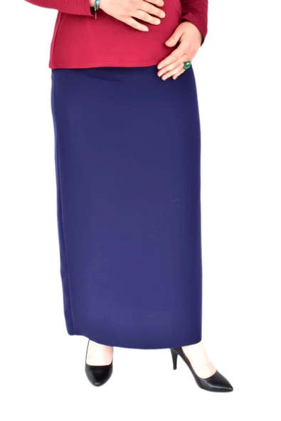 Kadın Uzun Etek Kapalı Yırtmaç-2019 BGL-ST01144 - Resim 8