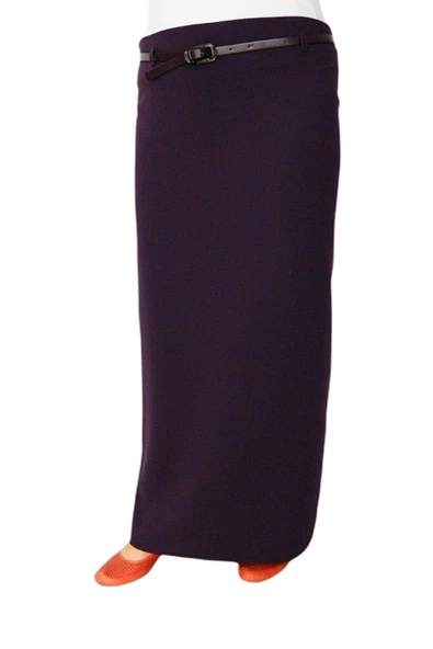 Kadın Uzun Etek Kapalı Yırtmaç-2019 BGL-ST01144 - Resim 5