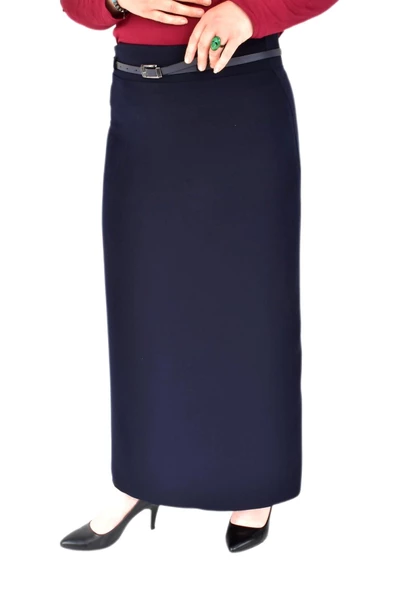 Kadın Uzun Etek Kapalı Yırtmaç-2019 BGL-ST01144 - Resim 9