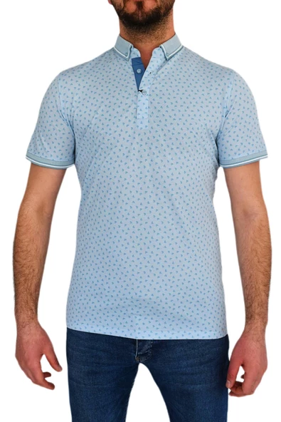 Erkek Polo Yaka Tişört T-807 BGL-ST01820 - 5