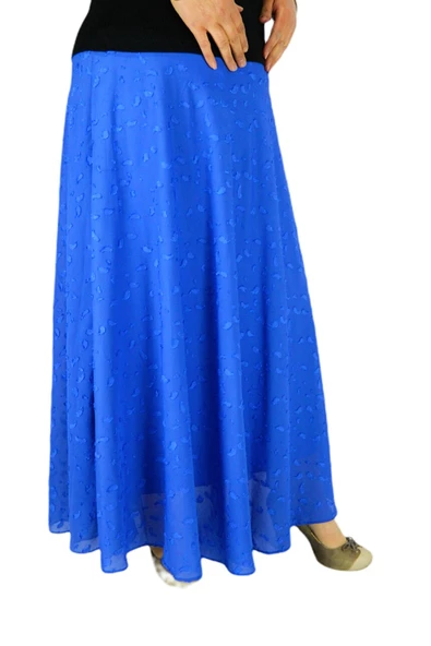 Kadın Uzun Etek Şifon MNLS86998 - Resim 4