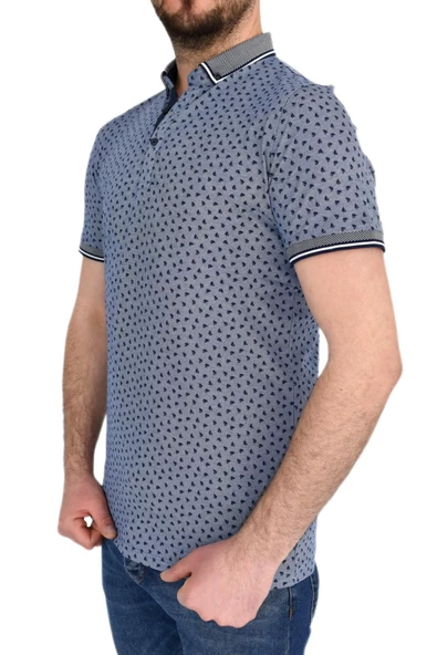 Erkek Polo Yaka Tişört T-807 BGL-ST01820 - 9
