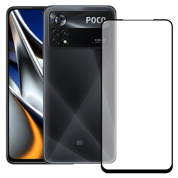 Bufalo Xiaomi Poco X4 Pro 5G Ekran Koruyucu Seramik Nano 9D Tam Kaplama