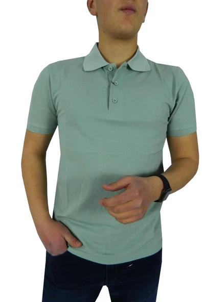 NAYKI ERKEK POLO YAKA PİKE T-SHIRT 2050 BGL-ST01021 - Resim 2