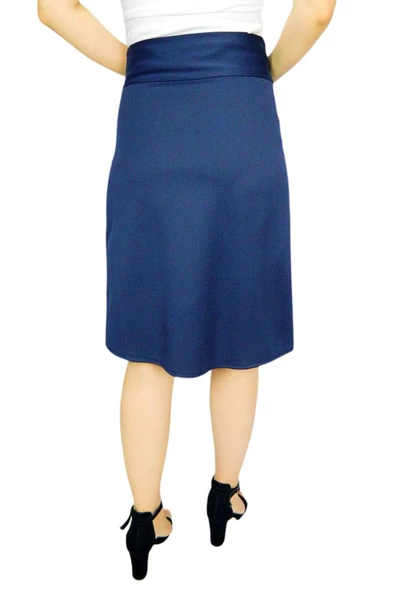 Kadın Kısa Etek Lacivert PRP1245 - 4