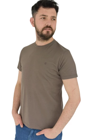 Erkek Büyük Beden Sıfır Yaka Tişört Ottoman BGL-ST01891 ürün görseli