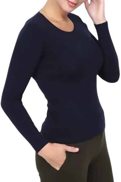 Kadın Uzun Kollu Basic Body BGL-ST01155 - 5