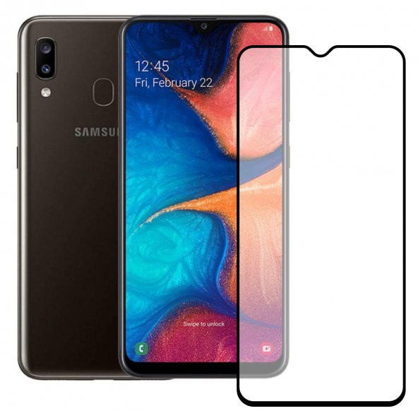 Bufalo Samsung Galaxy A20 / M30 Ekran Koruyucu Seramik Nano 9D Tam Kaplama