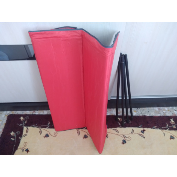 KATLANIR SALLANAN BEŞİK KIRMIZI (TEMİZ 2.EL) (ÇOK FONKSİYONLU CİBİNDİRİKLİ) BEBEK YATAĞI - 5