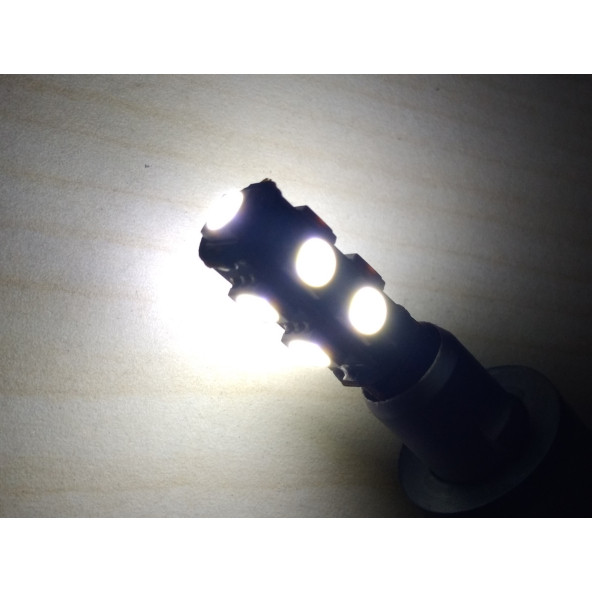 T10 DİPSİZ LED AMPUL (9 ÇİPLİ) BEYAZ 12V (1ADET FİYATI) T10 PARK, SİNYAL, PLAKA AMPULU