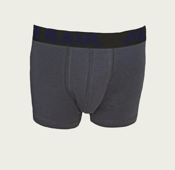 ASM1091 Erkek Gri 4 Lü Paket Pamuklu Lyc Rahat Boxer - 2