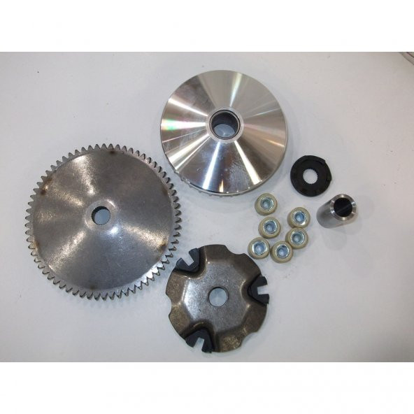 HONDA ACTİVA ÖN VARYATÖR SETİ KOMPLE DİŞLİLİ - Resim 2