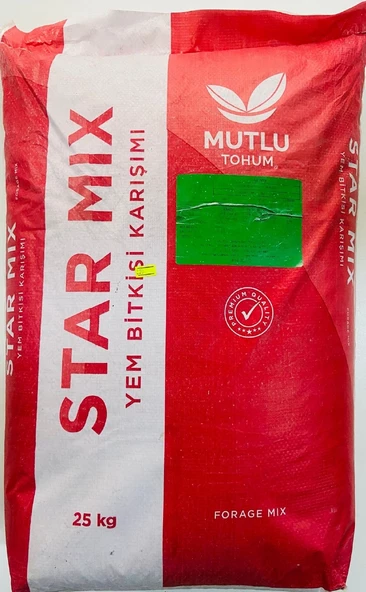 Mutlu Tohum Starmix 4 Lü Yem Karışımı Tohumu, Starmix 1 Kg