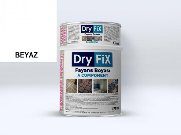 Dryfix Faience Paint Fayans Boyası 2 Kg - 4