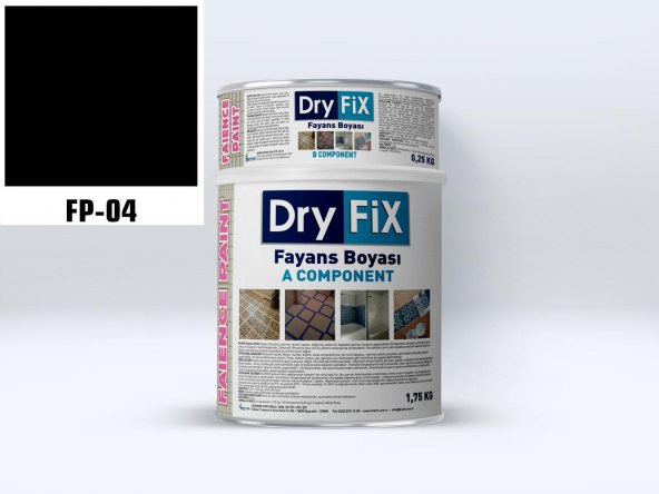 Dryfix Faience Paint Fayans Boyası 2 Kg - 7