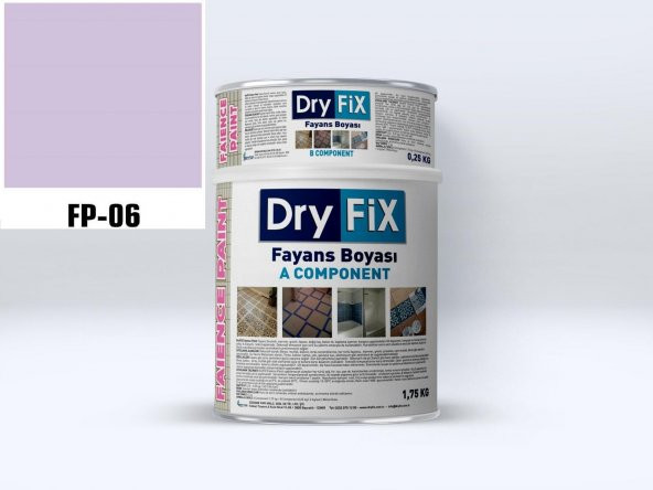 Dryfix Faience Paint Fayans Boyası 2 Kg - 8