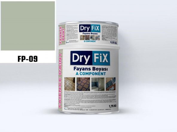 Dryfix Faience Paint Fayans Boyası 2 Kg - 11