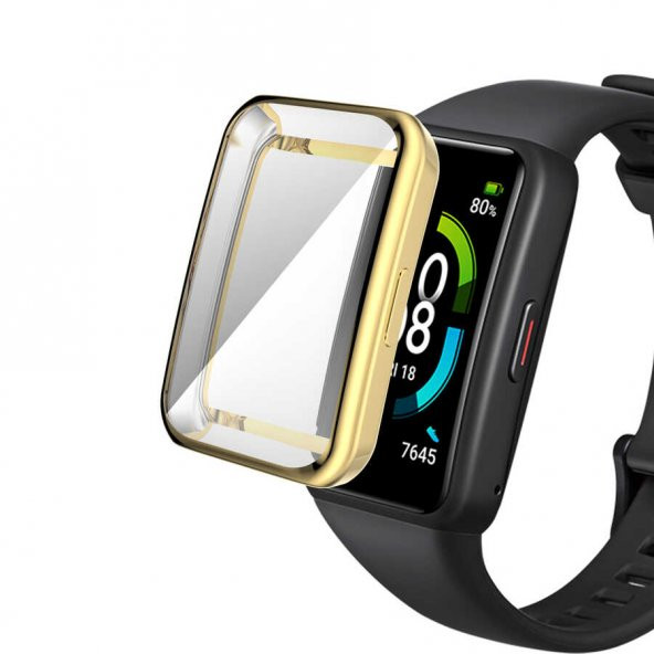 Vendas Huawei Band 6 Uyumlu Watch Gard Koruyucu Silikon Kılıf