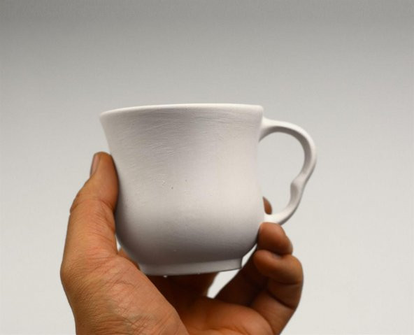 Alâ Çay Fincanı | Alçı Kalıp - 4