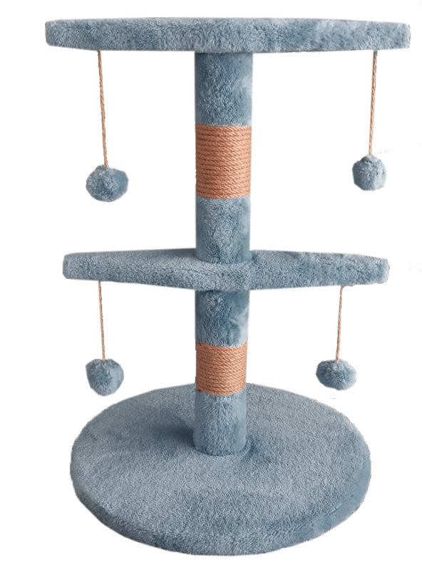 Kedi Oyun Ve Tırmalama Tahtası Gri - 2