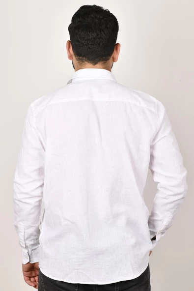 Wrangler W221085102 Erkek Beyaz Gömlek - 3