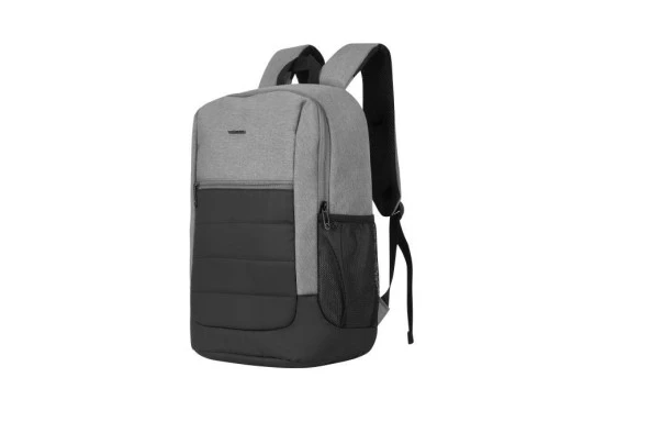 Volkano Winston 15.6” inç Laptop Notebook Sırt Çantası Siyah Gri VK-7147-BKGR