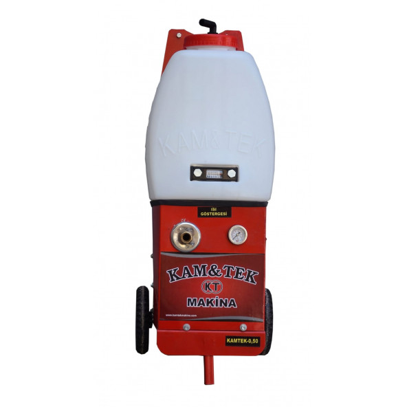 KPT- 0.50 HP Isıtıcılı kombi ve Petek Temizleme Makinası