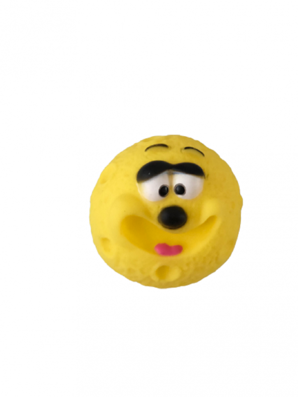 Köpek Yüzü Şekilli Öten Köpek Oyuncağı 7 cm - Resim 5