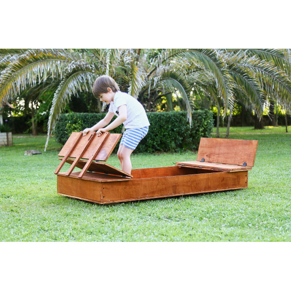 MANDU Ahşap Çocuk Kum Havuzu - 3