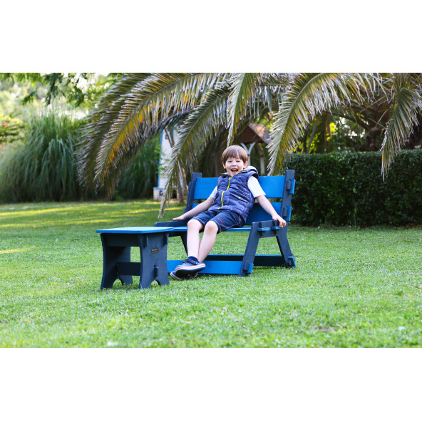 MANDU Ahşap Çocuk Bankı - 4