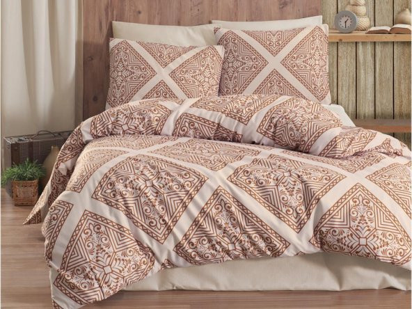 Monica Uyku Seti Çift Kişilik Kiremit