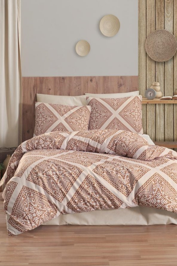 Monica Uyku Seti Çift Kişilik Kiremit - 3