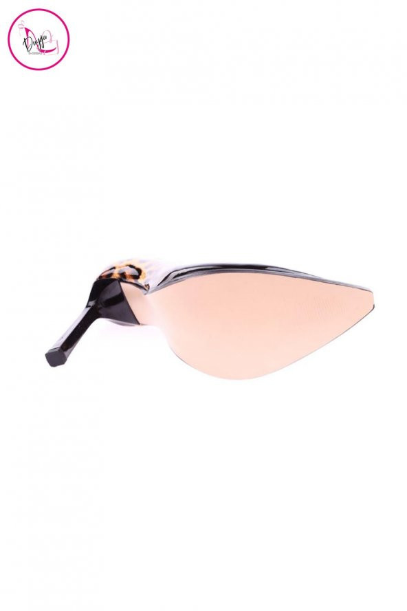 Kadın Omre Leopar Desenli Stiletto - 4