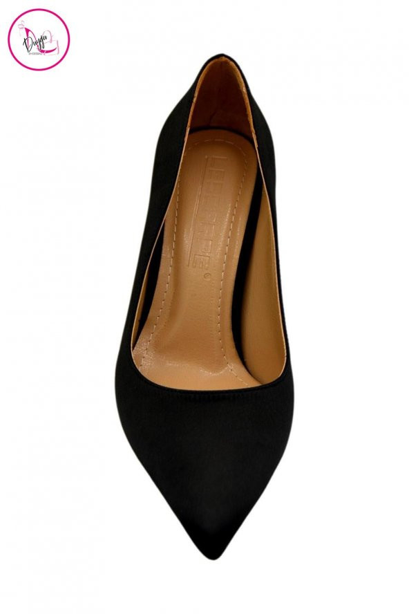 Kadın Yuvarlak Topuk Düz Saten Stiletto - 3