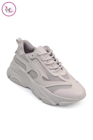Fomax Kadın Sneaker Spor Ayakkabı File Detaylı - 7