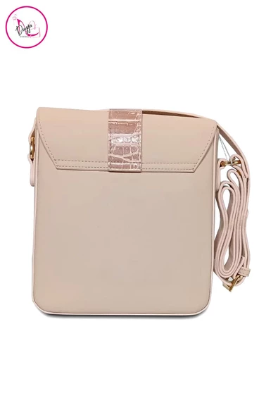 Kadın Çapraz Omuz Çantası Kemer Detaylı Kapaklı - 6