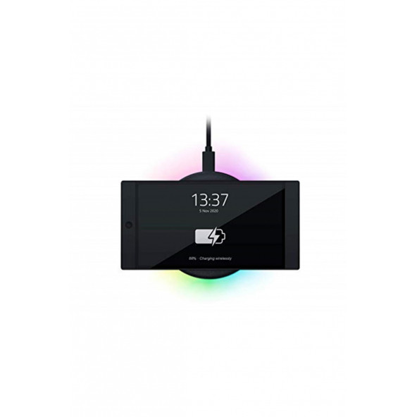 Razer Chroma RC21-01600100-R371 Charging Pad 10W Kablosuz Şarj Cihazı - 3