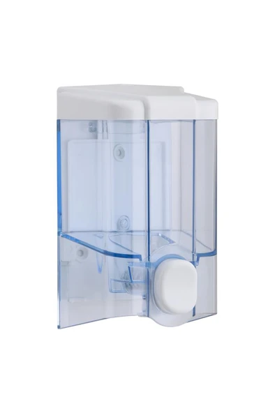 Omnipazar Vialli S2T Sıvı Sabun Dispenseri Aparatı Şeffaf 500 ml - 1