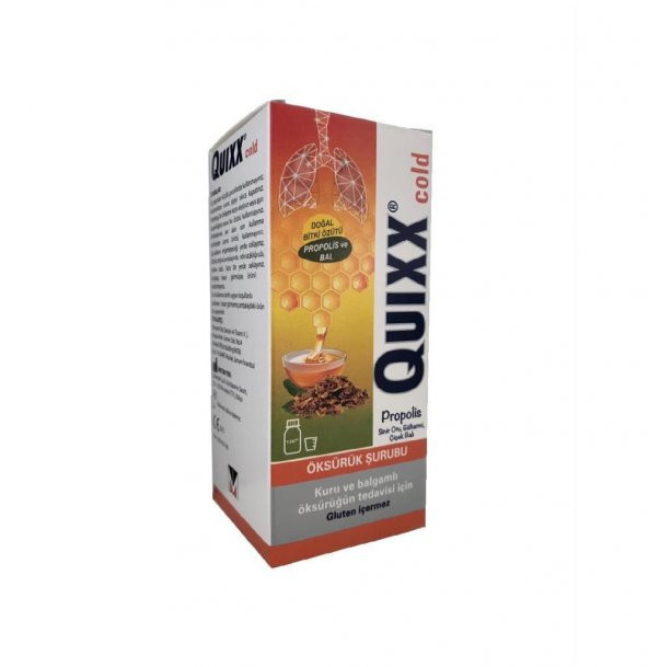 Quixx Cold Propolis Öksürük Şurubu 100 ml