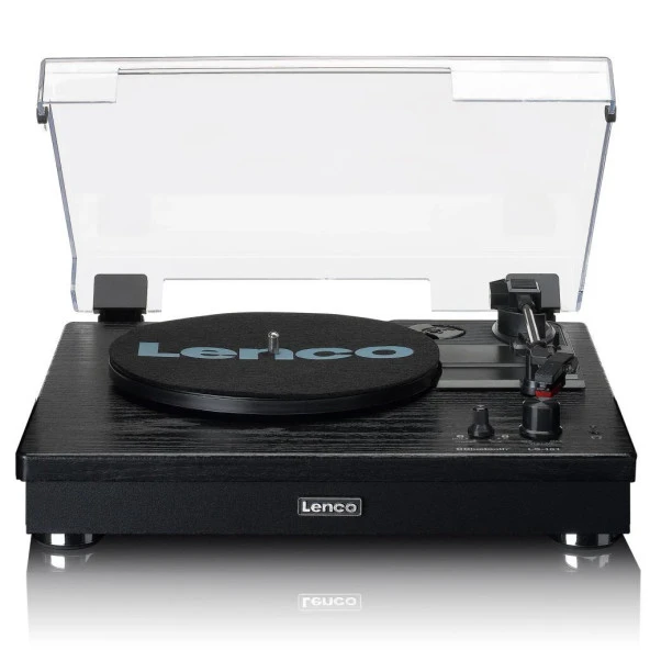 Lenco LS-101 BK Siyah Pikap Plak Çalar Hoparlörlü Bluetoothlu Auto-stop Özellikli - 8